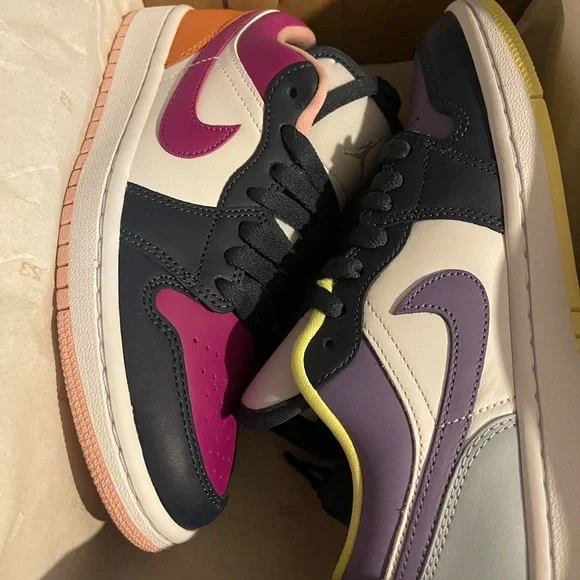 Nike Air Low Pastel Purple Purple White And Black Jordan Low